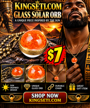 Load image into Gallery viewer, SUN COSMIC ORB NECKLACE (GLASS)