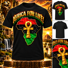 Load image into Gallery viewer, AFRICA FOR LIFE T Shirt