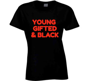Young Gifted &amp; Black Kids Tee T Shirt
