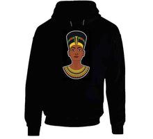 Load image into Gallery viewer, Nefertiti Black Ladies T Shirt