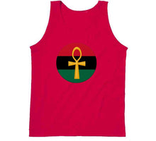 Load image into Gallery viewer, Rbg Ankh   Red Tanktop