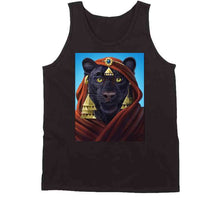 Load image into Gallery viewer, Sekhmet Divine Black Ladies T Shirt