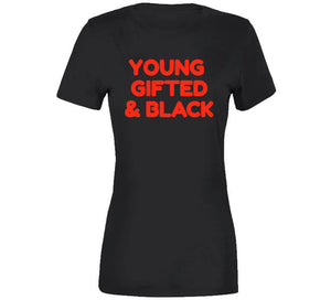 Young Gifted &amp; Black Kids Tee T Shirt