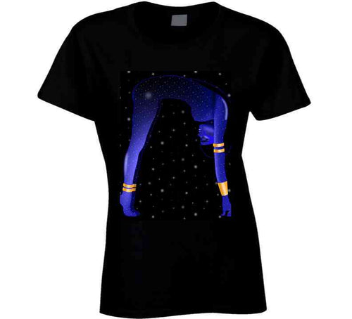 THE BLACK WOMAN IZ GOD!! LADIES TEE