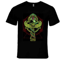 Load image into Gallery viewer, THE IMMORTAL NAGA SACRED GEOMETRY T-SHIRT