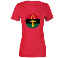 Load image into Gallery viewer, Rbg Jr. Red &amp; Gold Ankh T Shirt