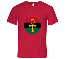 Load image into Gallery viewer, Rbg Jr. Red &amp; Gold Ankh T Shirt