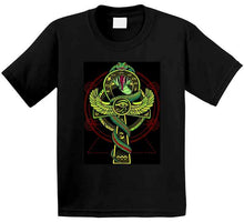 Load image into Gallery viewer, THE IMMORTAL NAGA SACRED GEOMETRY T-SHIRT