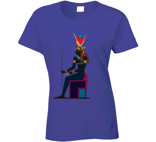 Nefertiti Black 2 Ladies T Shirt
