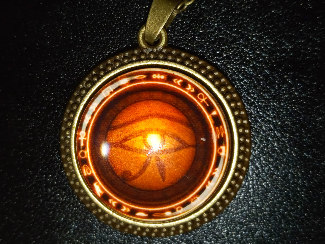 THE EYE OF ALMIGHTY HERU NECKLACE
