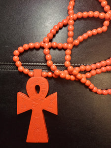 RADIANT RED SOLAR ANKH OF ISIS