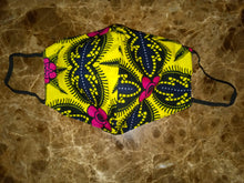 Load image into Gallery viewer, AFRICAN/ANKARA PRINT FACE MASK