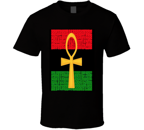 RBG ANKH T-SHIRT BLACK