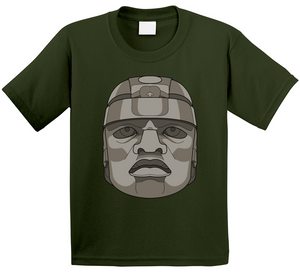Olmec Jr. Military Green T Shirt