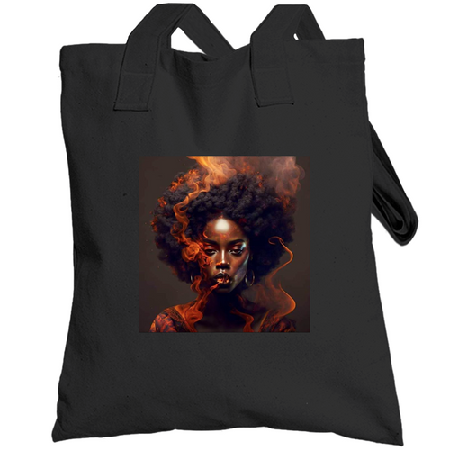 Cosmic Smoke Tote Bag Totebag