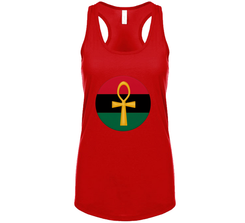 RBG ANKH LADIES TANKTOP RED