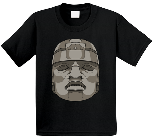 Olmec Jr. Black T Shirt