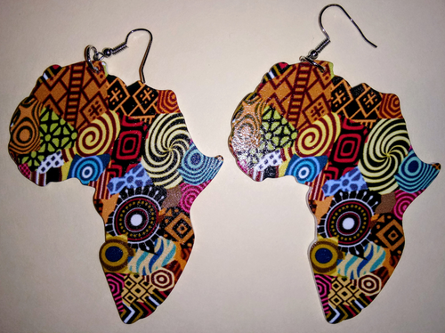 MOTHERLAND WOODEN EARRINGS