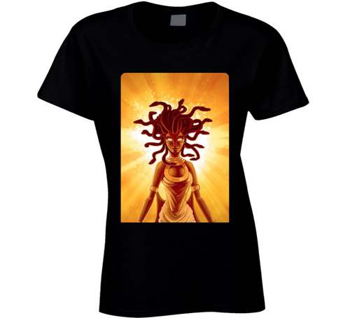 Medusa Divine Ladies T Shirt
