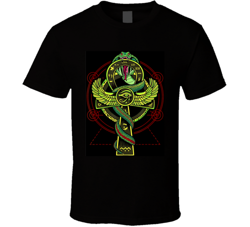 Immortal Naga Sacred Geometry T Shirt