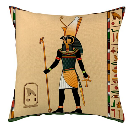 KING HERU-LORD OF ANCIENT EGYPT SOFA PILLOW CASE