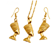 Load image into Gallery viewer, ANCIENT EGYPTIAN QUEEN NEFERTARI JEWELRY SET