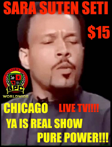 GENERAL SETI LIVE IN CHICAGO!! THE YA IS REAL SHOW