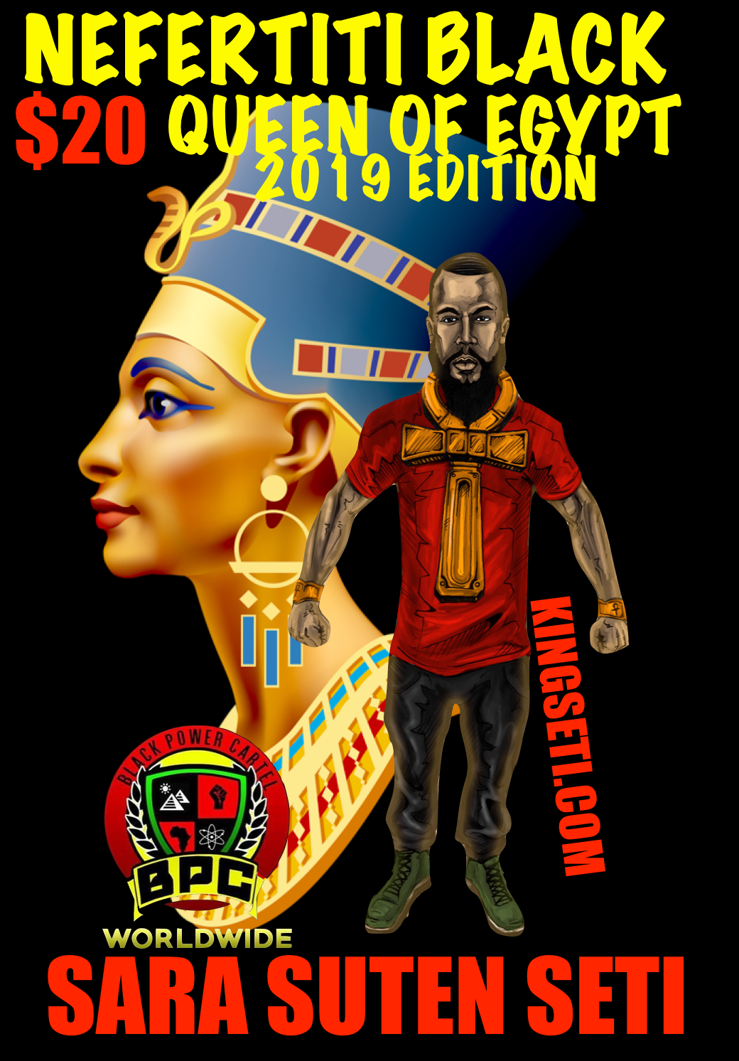 NEFERTITI BLACK QUEEN OF EGYPT!! 2019 EDITION